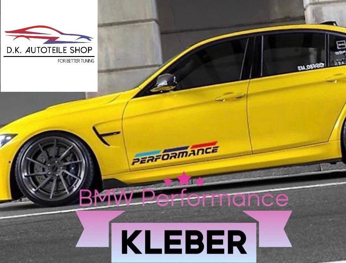 Sticker: BMW M Performance Kleber 50 cm Lang 2er Set Neu – Nuovo e nell'imballaggio originale da Balsthal venduto da D.K.Autoteile8 1