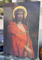 Tableau  ancien Christ (1906) - J. Schuler⁠