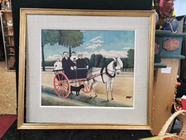 LE DOUANIER ROUSSEAU (1844-1910) LITHOGRAPHIE G. CHARPENTIER