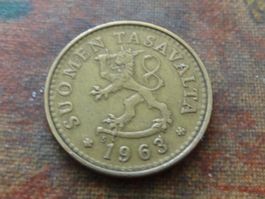 FINLANDE  10  Pennia  1963