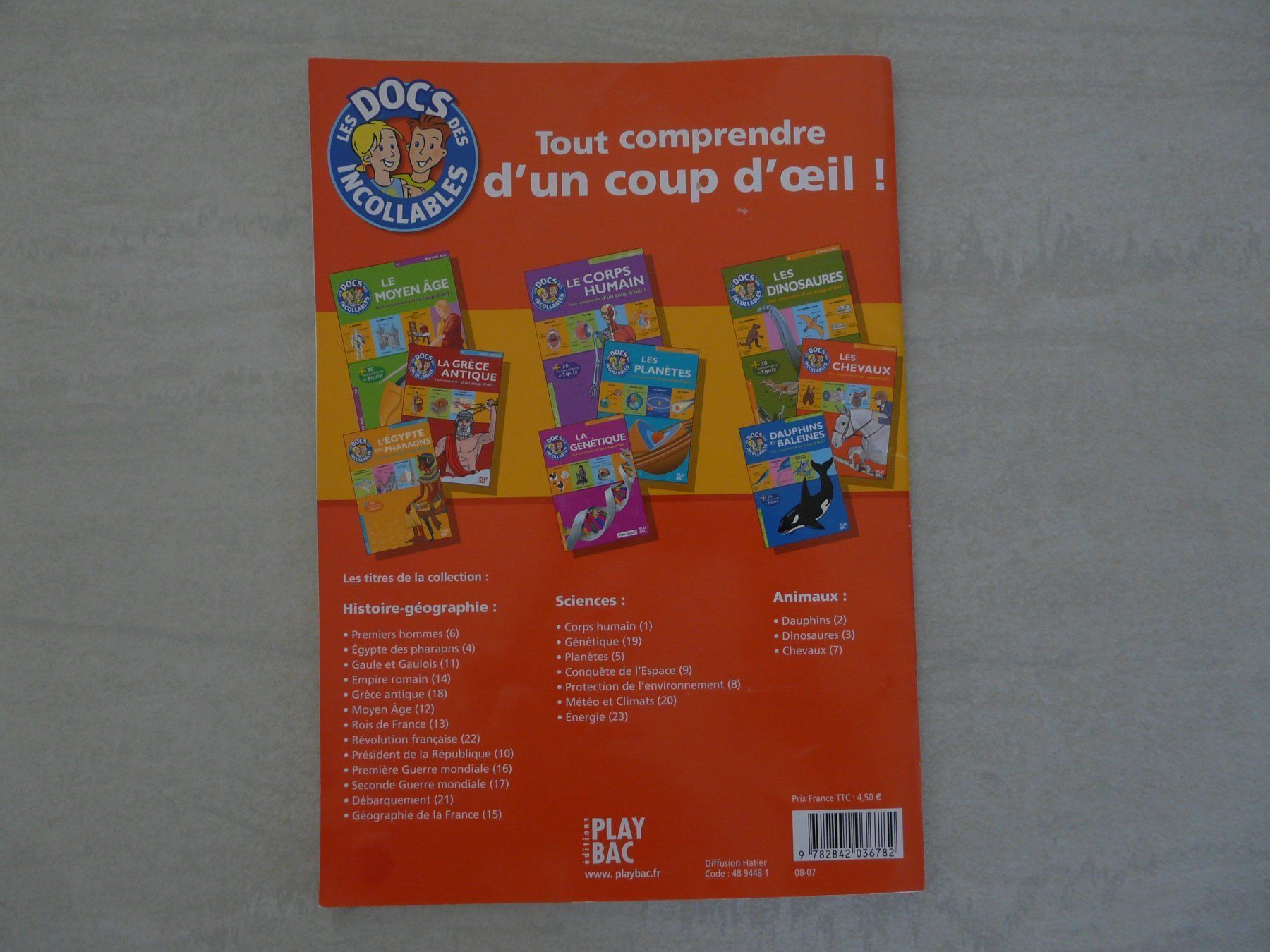 Libri: Les chevaux Docs des Incollables – Usato da ERLINSBACH venduto da doudouce 1