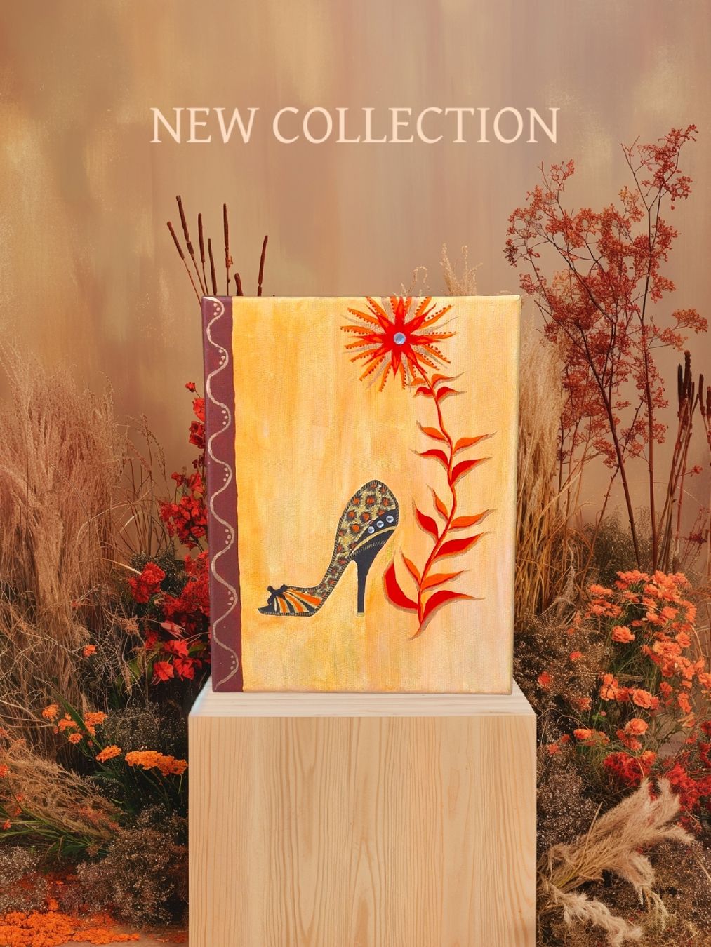 Dipinti: Tableau acrylique "Talon aiguille"UNIQUE/Peint Main(RETRAIT) – Nuovo e nell'imballaggio originale da Etoy venduto da MyStyleMyMode 5
