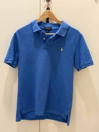 Classic Blue Polo Ralph Lauren Shirt - Size L (Kids)