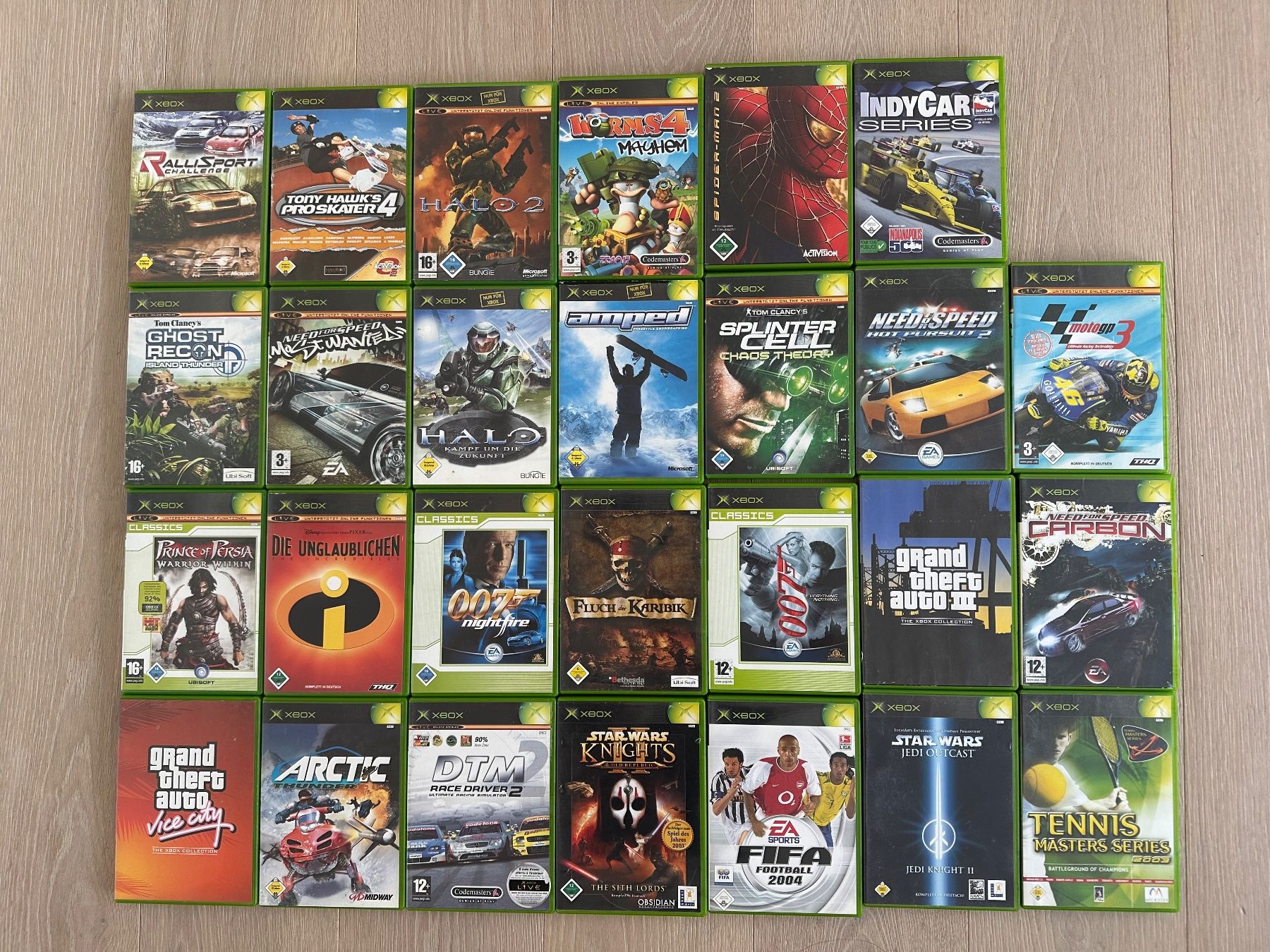 Microsoft Console: Xbox Konsole + 27 Spiele + Logitech Lenkrad + 2 Controller – Usato da Muri AG venduto da gae_kz9y 5