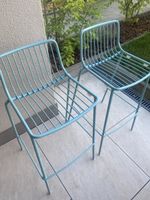 2er Set Hocker Pedrali Nolita S (75cm) Hellblau, neuwertig!