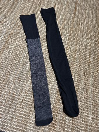 2 Paar Mädchen Strumpfhosen Gr.122/128