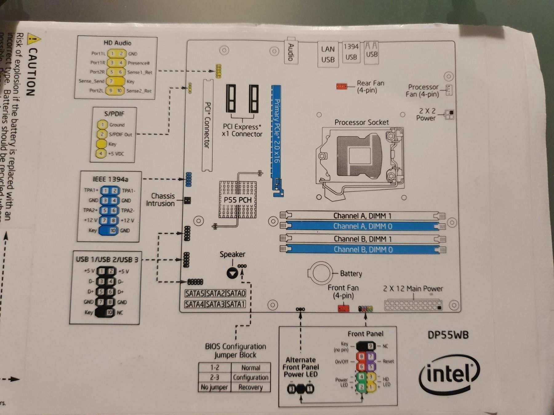 PC: Antec P180 Minitower + Intel DP55WB + i5 750 CPU – Usato da Feuerthalen venduto da jalindi 5