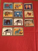 11  Briefmarken - OPERATION  ELEPHANT