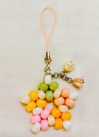 Handy Schlüsselanhänger Taschen KANDI STAR Pony Perle CHARM