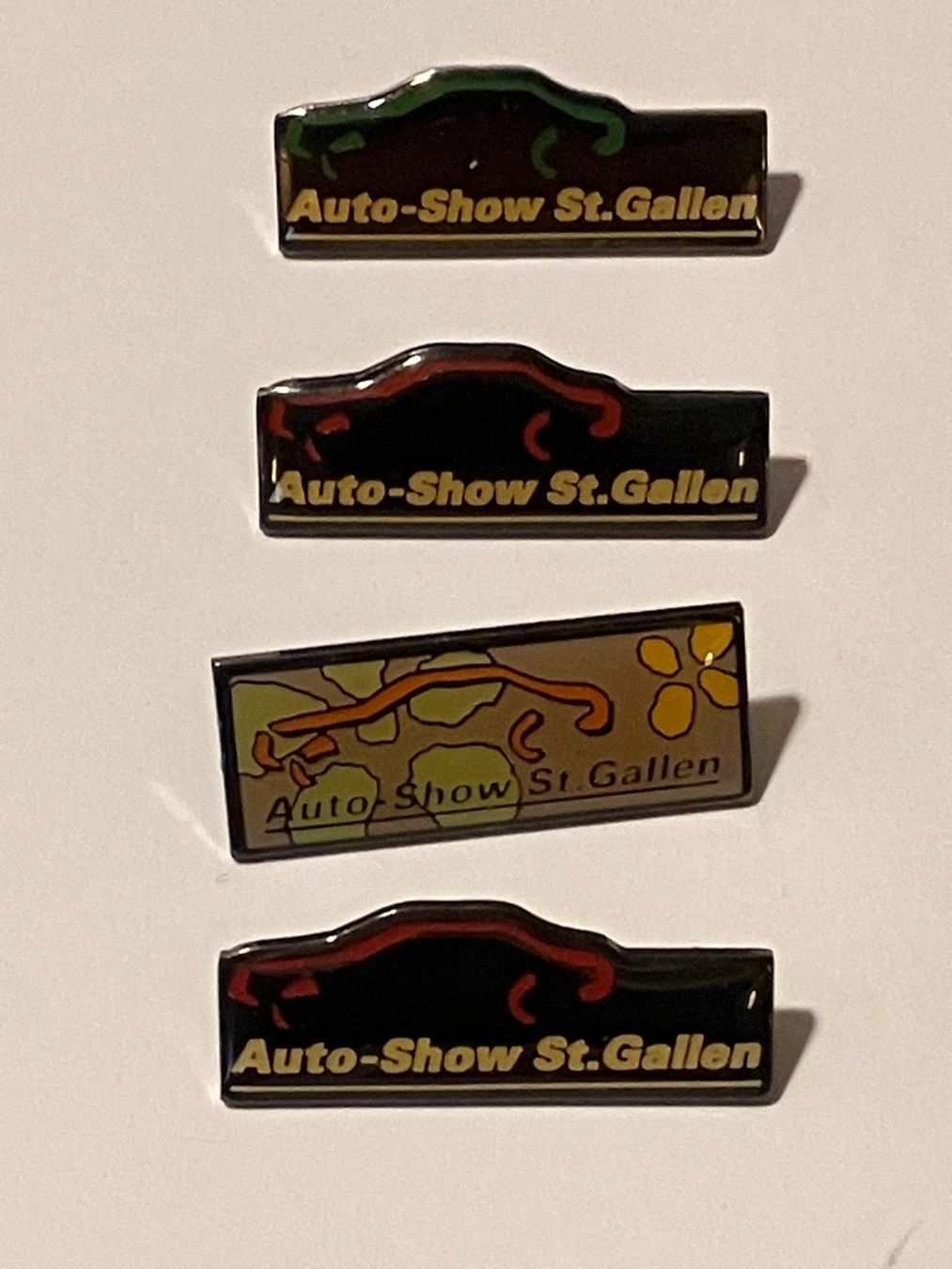 Placchette & Badge: 4 Pin Auto Show St. Gallen – Usato da Basel venduto da djwwpp