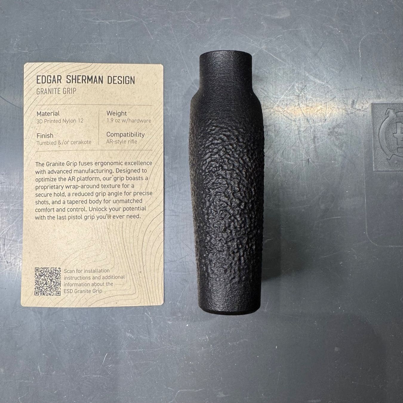Tutti gli attrezzi: Edgar Sherman Design Granite Grip AR-15 – Nuovo (secondo la descrizione) da Collex venduto da commander31 1