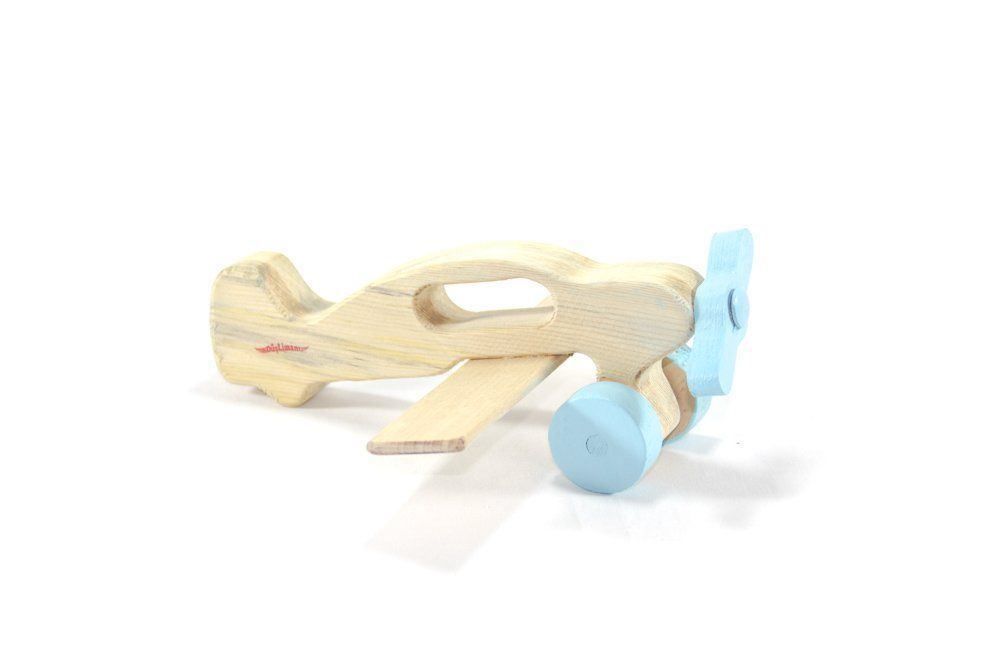 Spielzeuge: Holzspielzeug Flugzeug (farbig) – Neu und originalverpackt aus Winterthur von haso84bay
