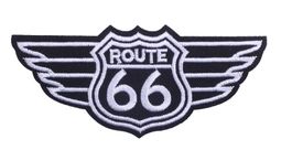 PATCH ROUTE 66, CA.5 X 11.2CM NEU