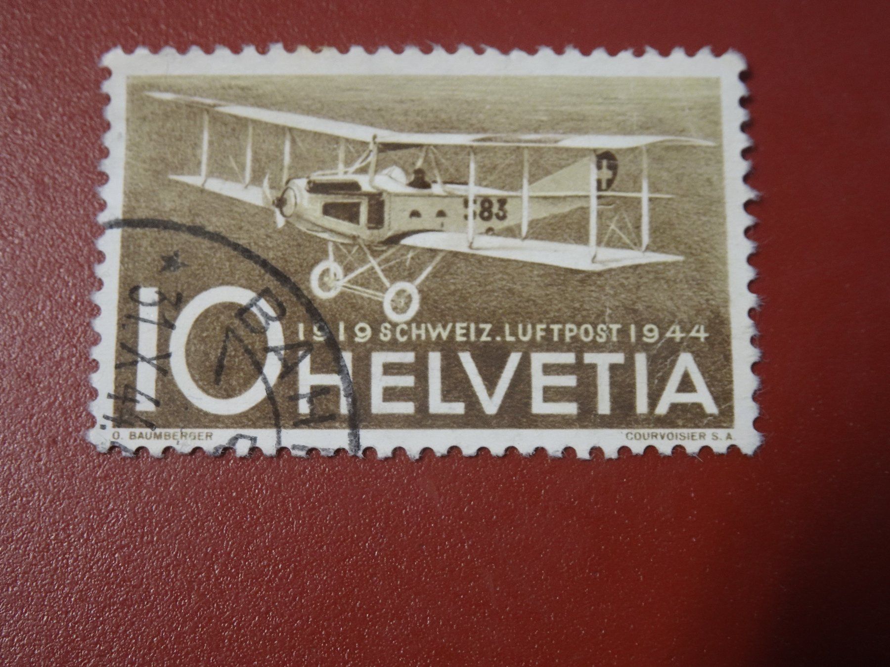 Tutti i francobolli: 1944, SONDERFLUGPOSTMARKEN; POSTFRISCH UND MIT  LINKSSTEMPEL – Usato da Eschenbach SG venduto da eDaisy 1