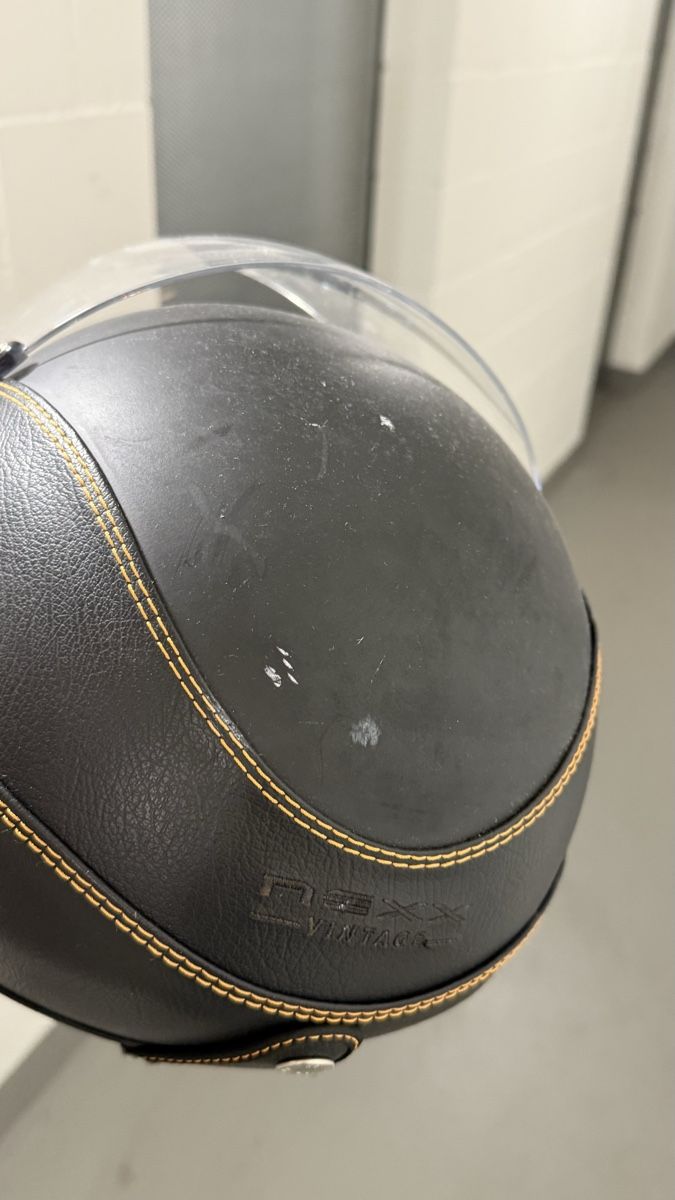 Helme & Visiere: Vintage Style Motorrad/Vespahelm  – Gebraucht aus Zug von Saimaen55 3
