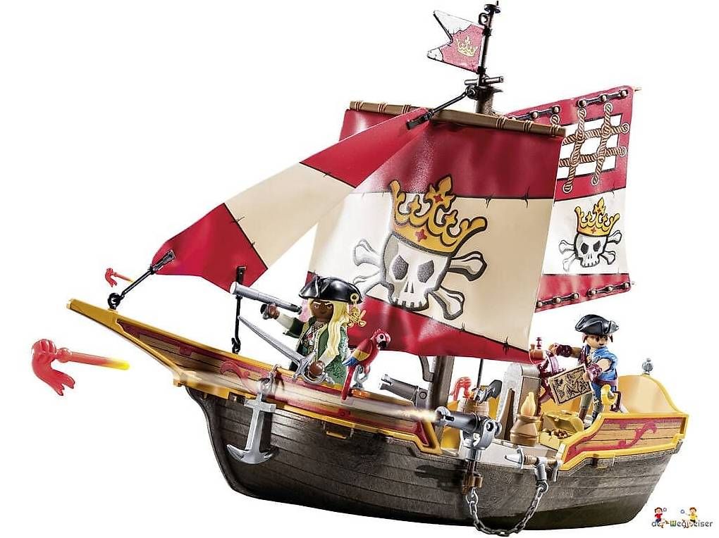 Playmobil Giocattoli: Playmobil Pirates Piratenschiff 71418 – Nuovo e nell'imballaggio originale da Birsfelden venduto da der-Wegweiser 1