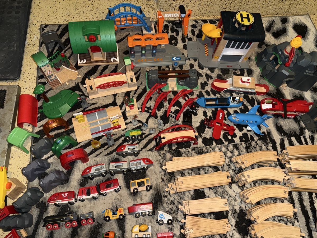 Brio Giocattoli: Riesiges BRIO Eisenbahn Set  – Usato da Basel venduto da Ramses1179 5