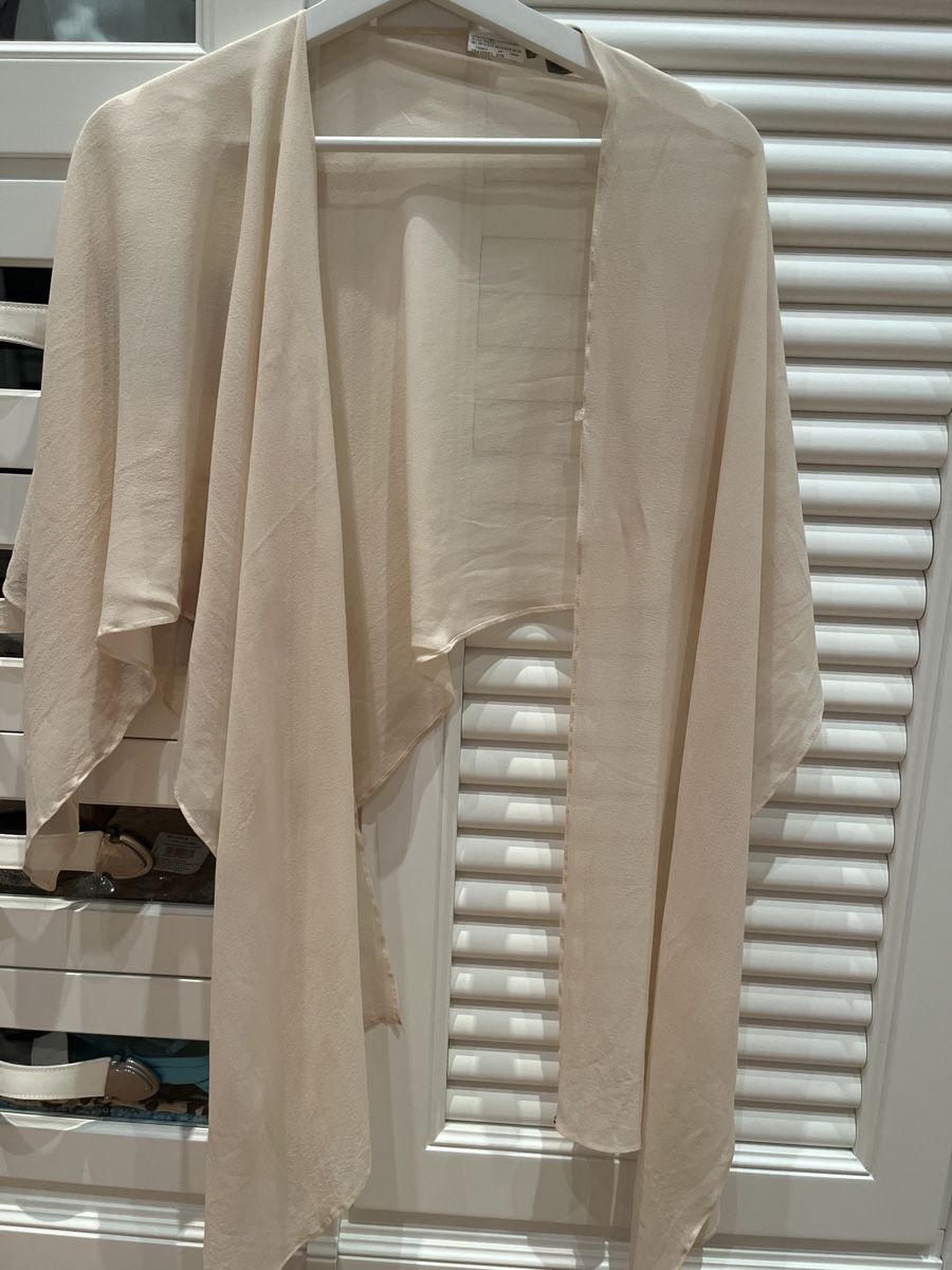 Max Mara Foulard & Sciarpe: Sportmax peach silk shawl – Usato da Rüschlikon venduto da ant_5v7g 2