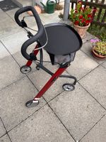 Rollator Trust Care rot mit Tablett guter Zustand