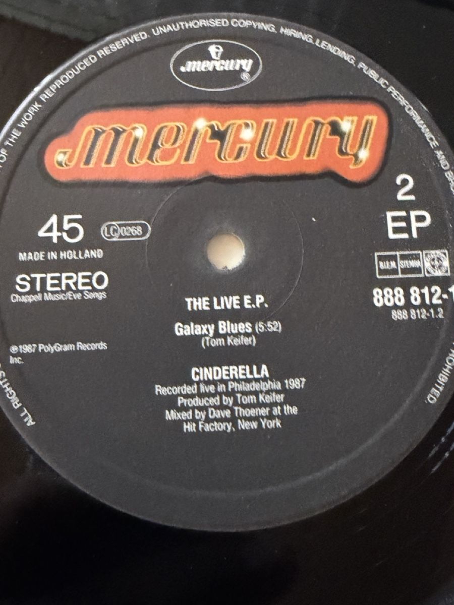 Dischi in vinile: Cinderella 3x LP Vinyl Bundle Original Press – Usato da Muttenz venduto da Petar777 9