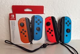 Nintendo Switch Joy-Con Pair Red Blue with Box! TOP Cond.