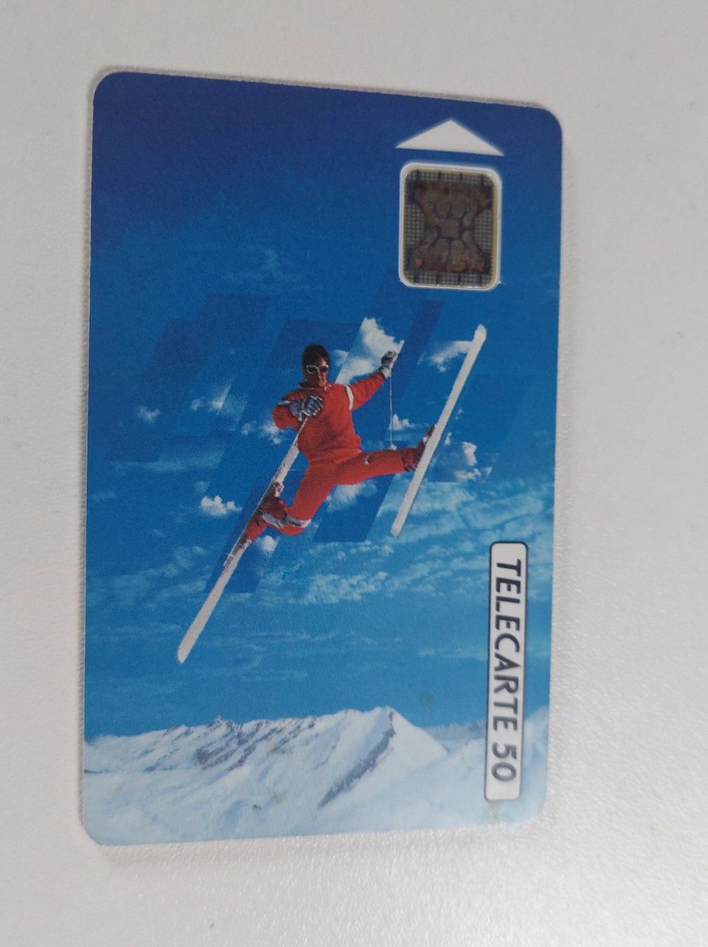 Telefon- & Taxkarten: TELECARTE 50, Winter Olympiade – Gebraucht aus Erlinsbach von pfunky