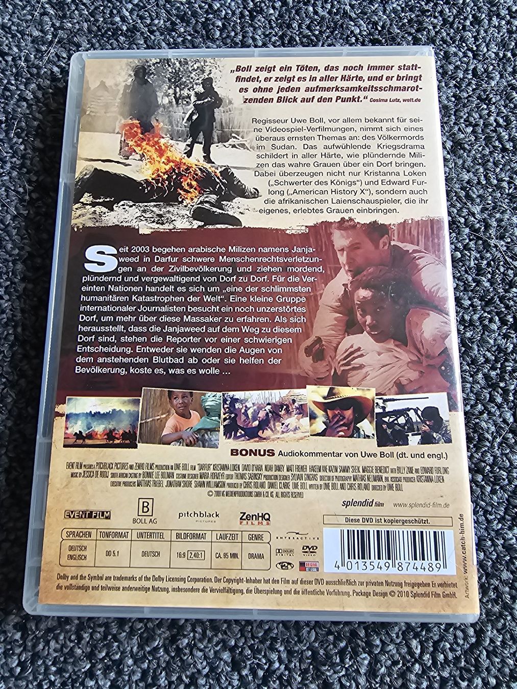 Tutti i DVDs: Darfur DVD (15844) – Usato da Ruswil venduto da jan_bxl5 1