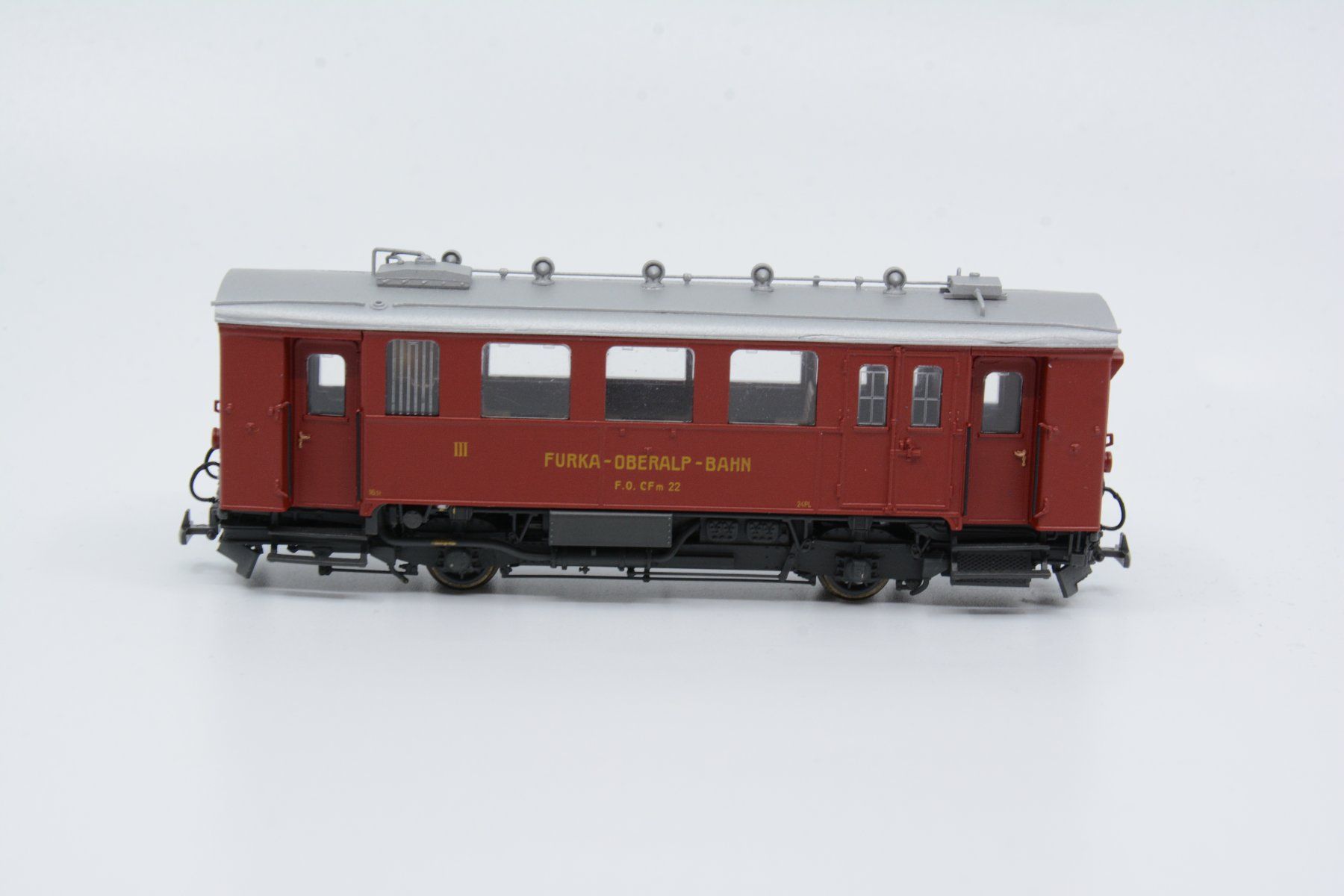 Bemo Modelleisenbahnen: Gebrauchter Bemo FO CFm 2/2 22 Benzintriebwagen – Gebraucht aus Jona von hepy 2