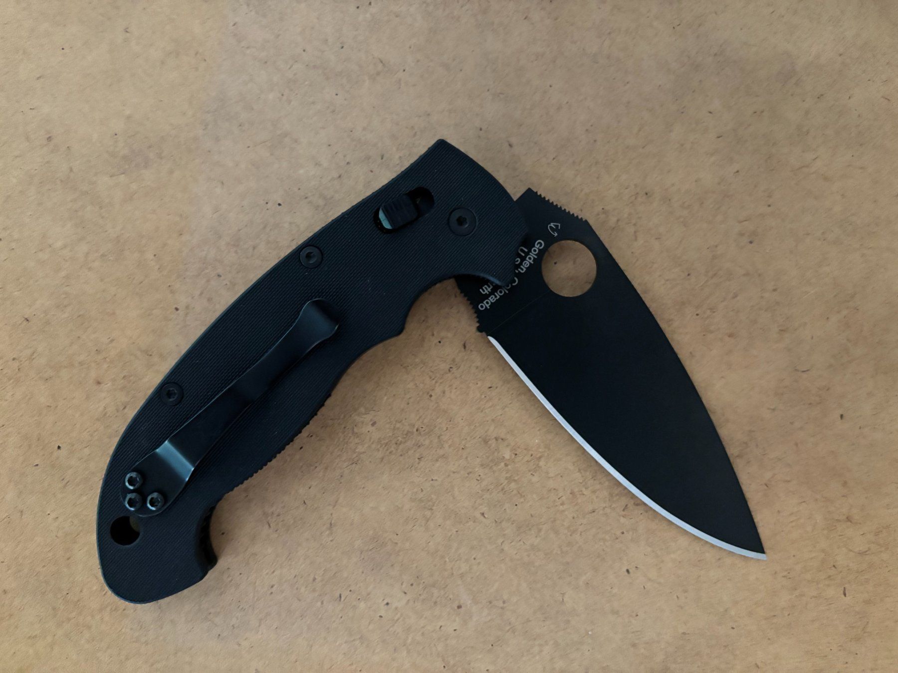 Spyderco Accessoires: Spyderco Manix 2 XL Black Blade – Neuf avec emballage d'origine à Balsthal par allmedba 2