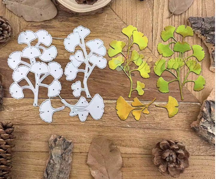 Sciablone: Neues Stanzschablonenset Ginko – Nuovo e nell'imballaggio originale da Effretikon venduto da wenuss