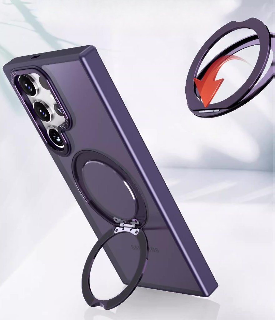 Cover & Protezioni schermo: Galaxy S24/S24+ Coque Magnétique support magsafe Violet – Nuovo e nell'imballaggio originale da Morges venduto da DigiAC 1