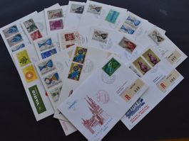 17 Flugpost Briefe Lichtenstein      B1208Y