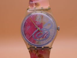 Swatch GENT "Bouquet Pour Maman" GN186, neue Batterie