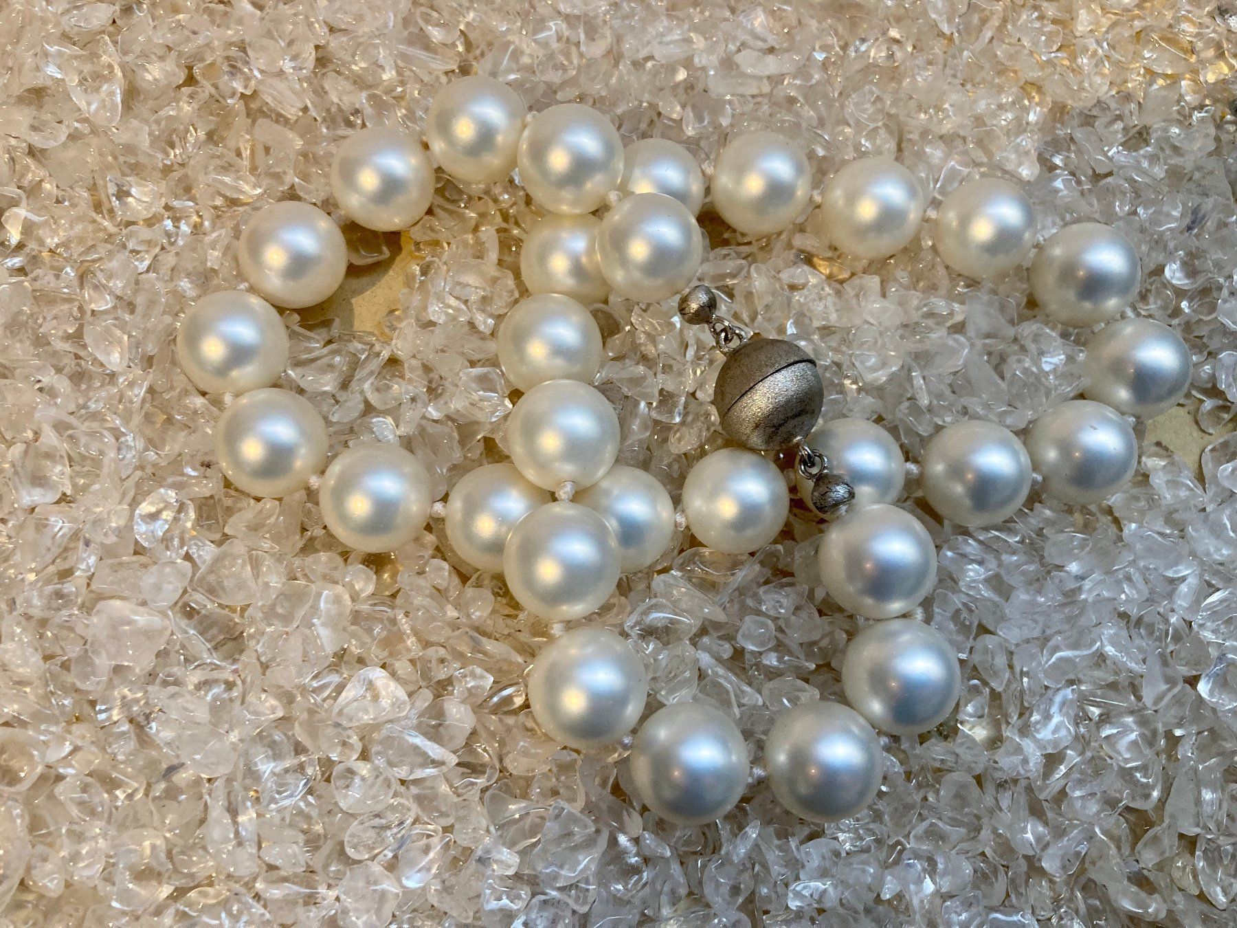 Catenine: Halskette - Muschelkernperlen – Nuovo (secondo la descrizione) da Biberist venduto da tl-schmuck 3