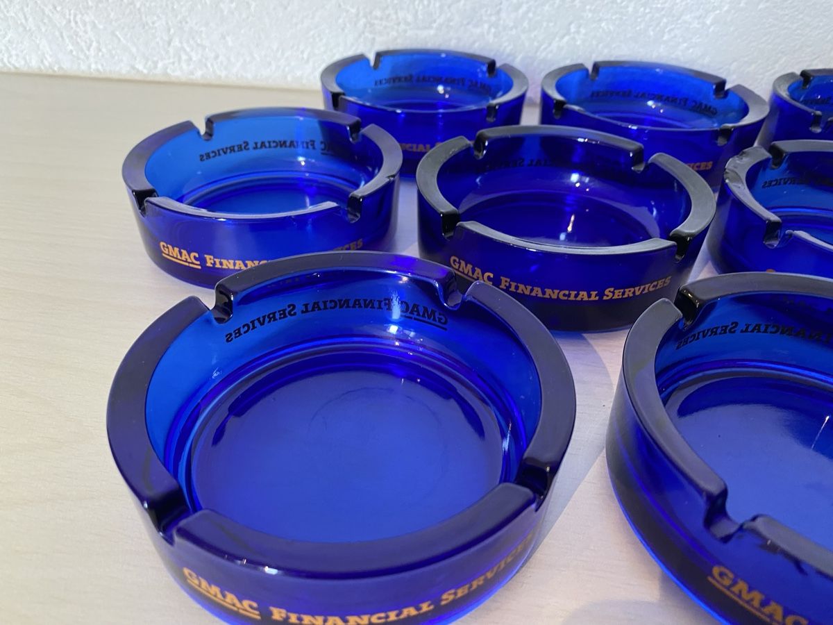 Portacenere: 11 blaue Aschenbecher GMAC – Usato da Hägglingen venduto da Karin0802 4