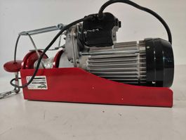 Elektrischer Seilhebezug 1000kg Seilzug Seilwinde mit Mangel