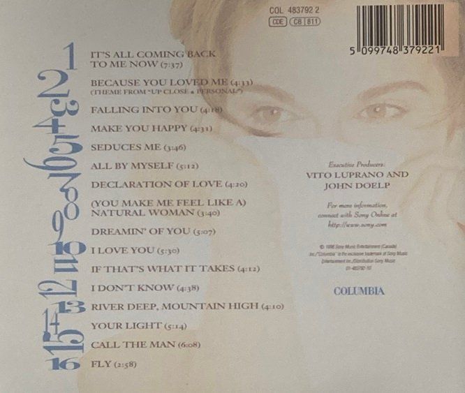 CD: Celine Dion - Falling into you – Usato da Grüningen venduto da azulverde 1
