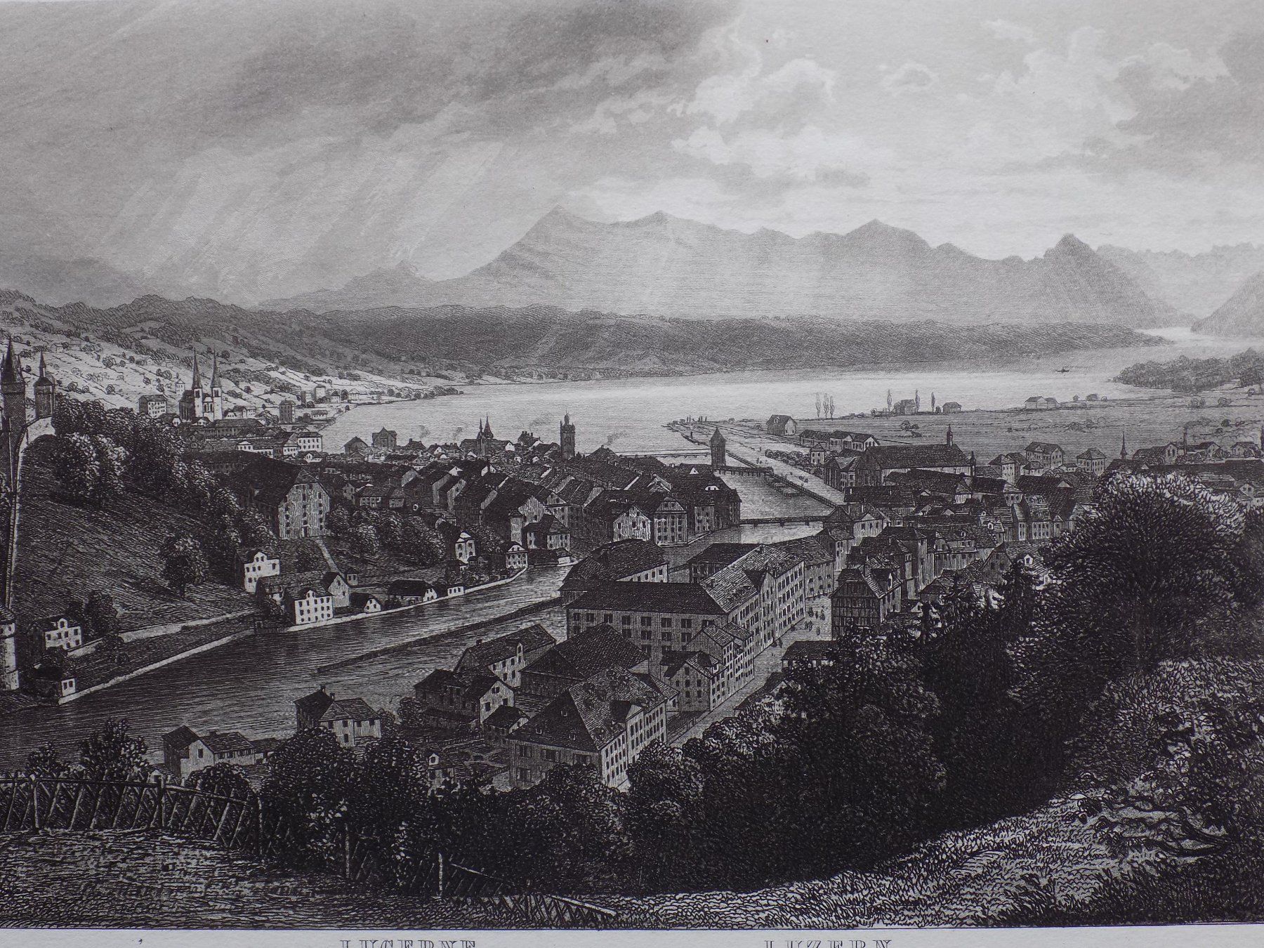 Gravures: Luzern Rigi – D'occasion à Risch par Rischli15 1