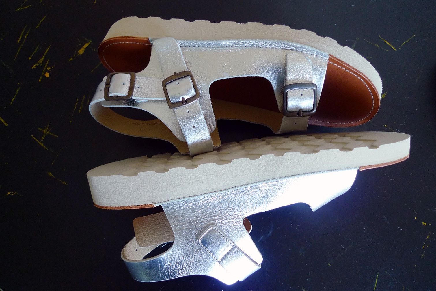 Scarpe per ragazze: Young Soles / Sandalen / NEU / Silber – Nuovo (secondo la descrizione) da Zürich venduto da Supetar 9