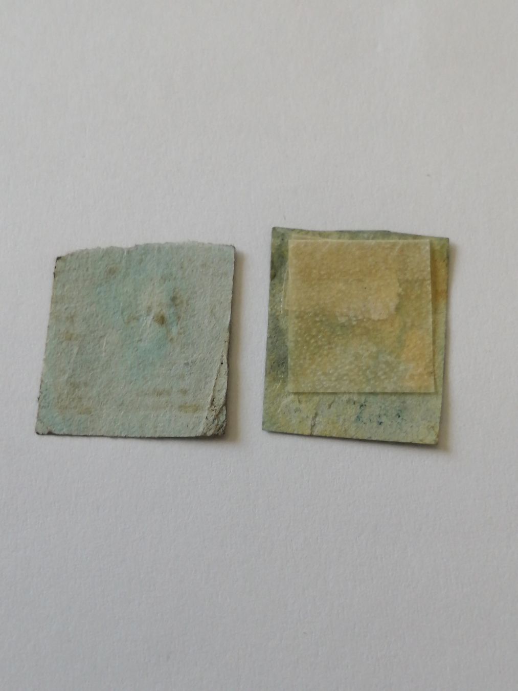 Tutti i francobolli: 2mal Two Pence Blue 1841, Platte 3  – Usato da Happerswil venduto da tschergi 1