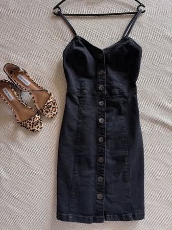 ✨tolles Denimkleid MNG XS