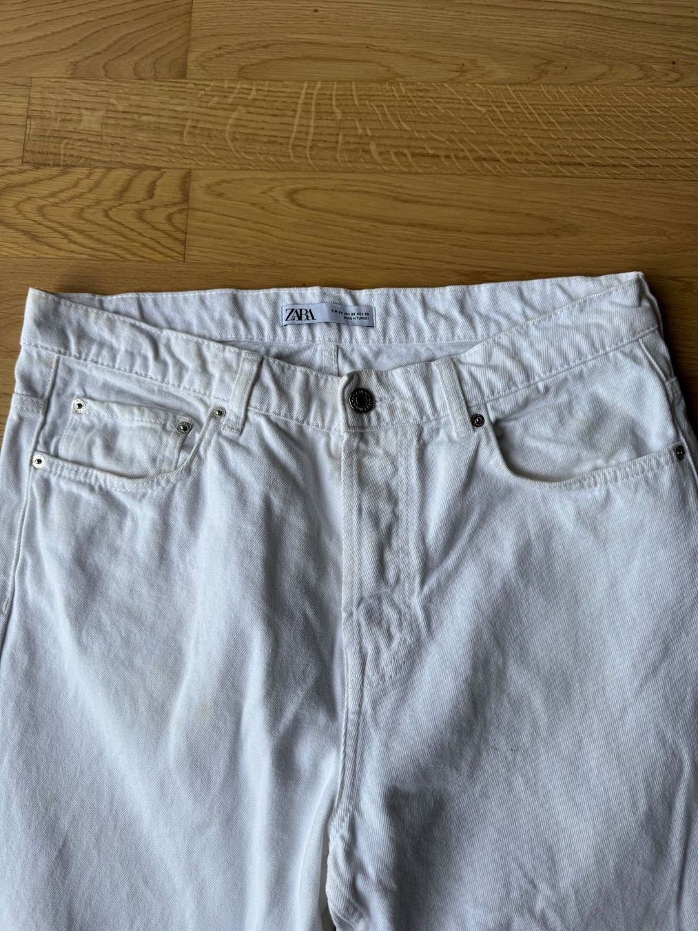 Zara Jeans: Weisse Zara Jeans – Usato da Dübendorf venduto da cendre 2