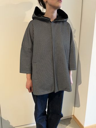 Übergangsjacke à pois MORA, Gr. S/M