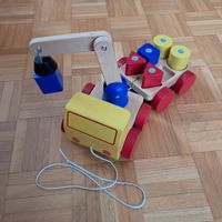 Kranwagen mit Anhänger (ab 3 Jahren)