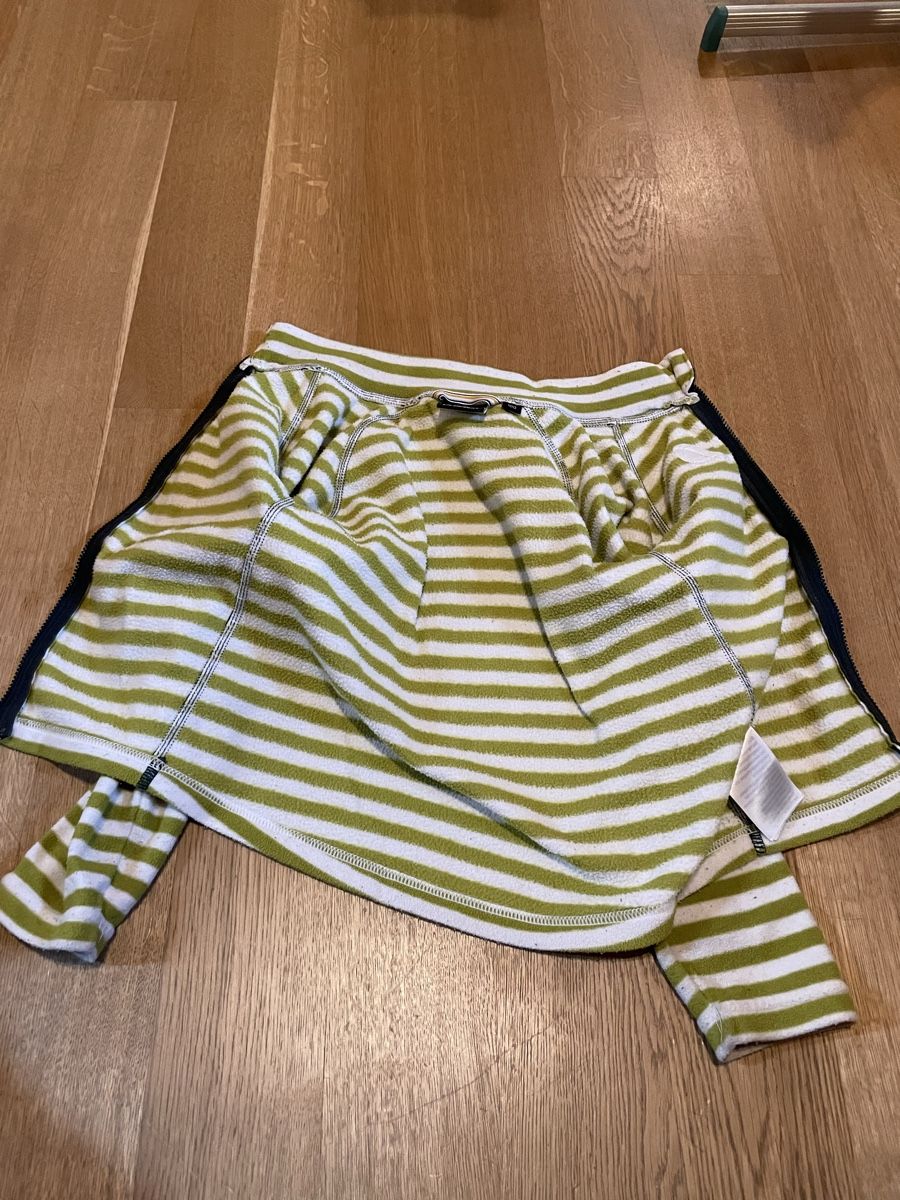 Didriksons Giacche & Cappotti: Didriksons Fleece Jacke Gr. 100 Gestreift – Usato da Flumserberg Bergh venduto da tamaramullis 1