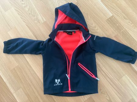 Icepeak Softshell Jacke blau rot Grösse 104 gebraucht