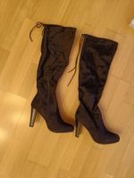 Anna Field High Heel Stiefel – Black | Grösse 40