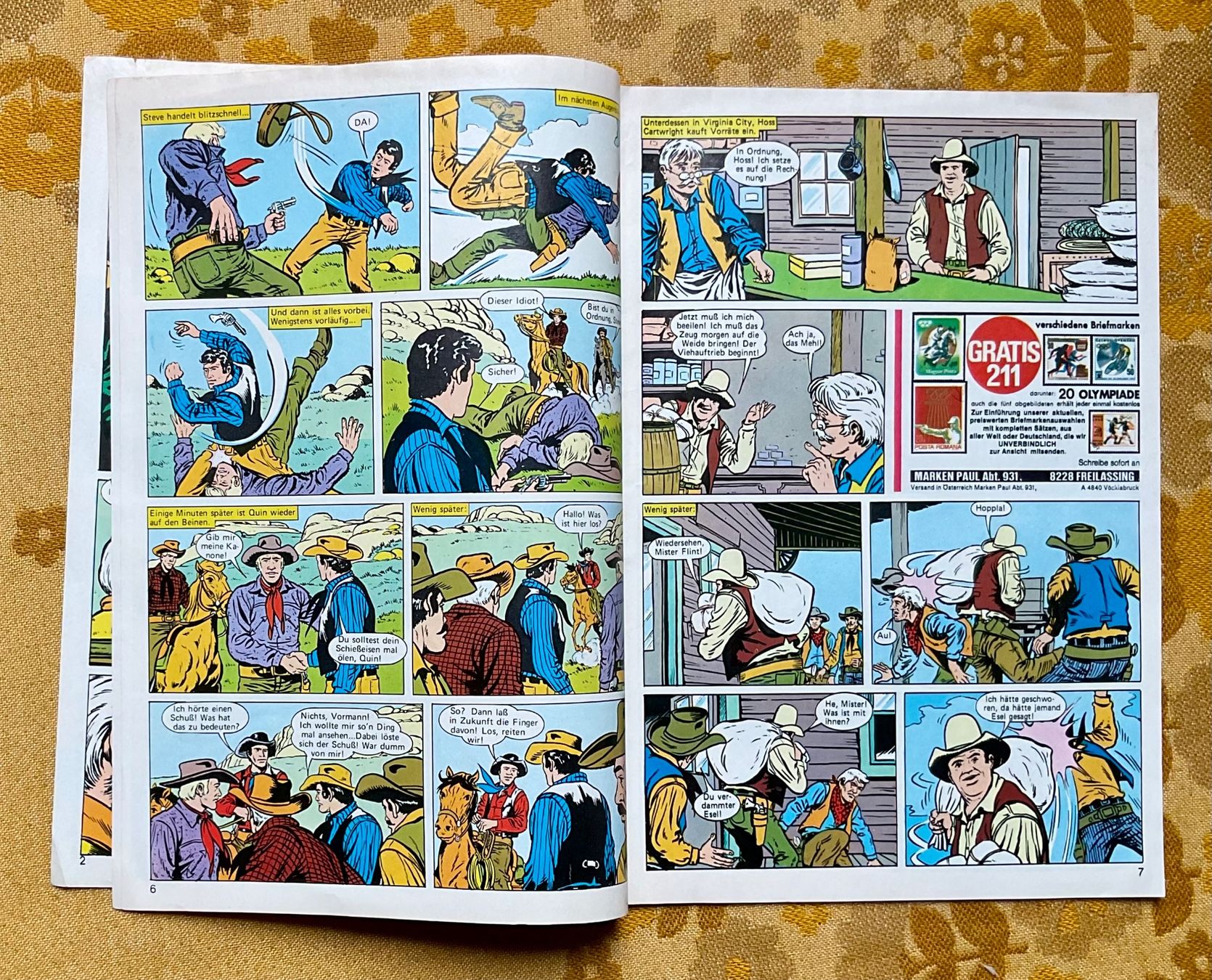 Fumetti: Bonanza Heft Nr 62 von 1975 ? – Difettoso da Endingen venduto da nathan05 2