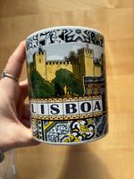 Tasse Lissabon Motiv (unbenutzt)