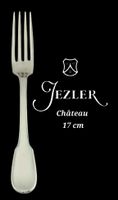 Fourchette Jezler Suisse 800Silb Modèle Château 17 cm